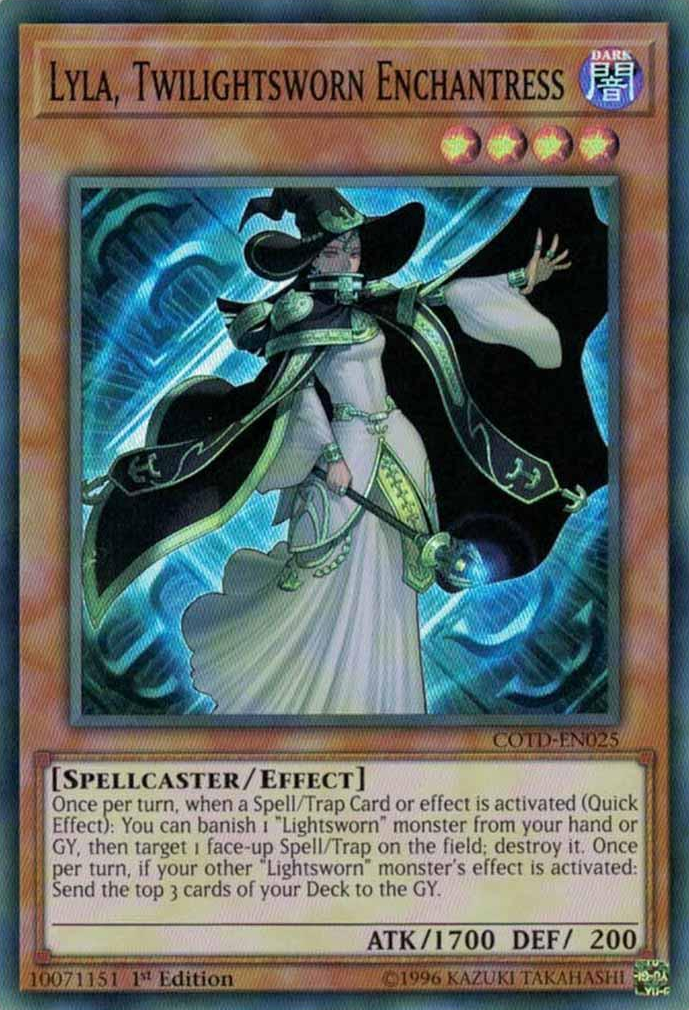 Lyla, Twilightsworn Enchantress [COTD-EN025] Super Rare | Card Merchant Takapuna