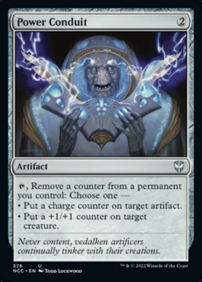 Power Conduit [Streets of New Capenna Commander] | Card Merchant Takapuna