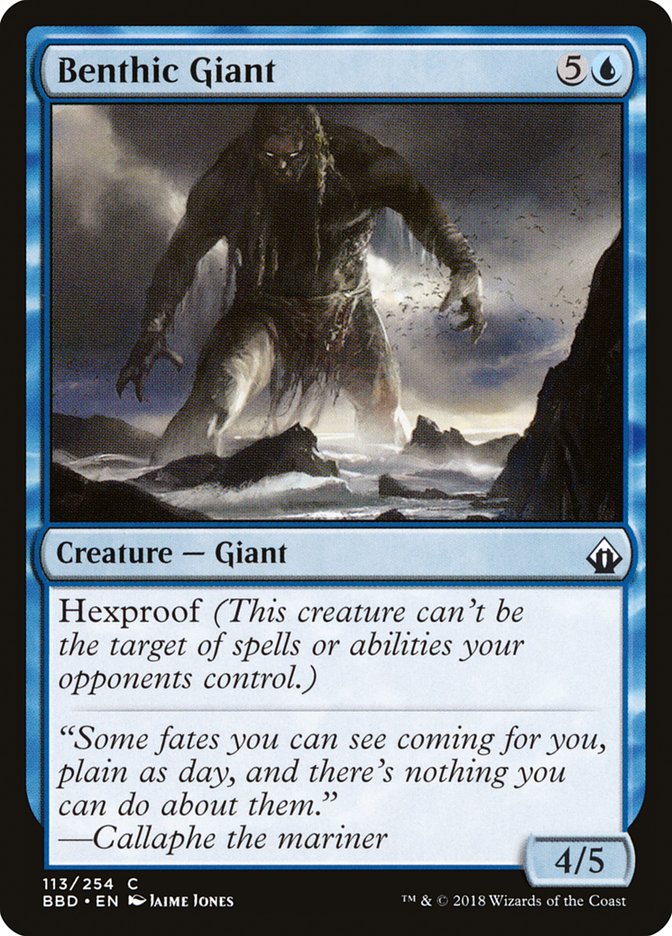 Benthic Giant [Battlebond] | Card Merchant Takapuna