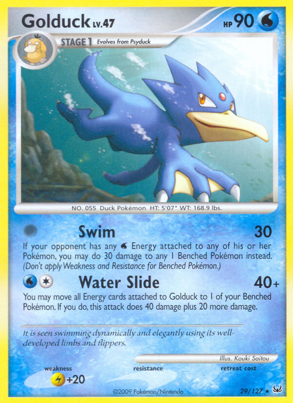 Golduck (29/127) [Platinum: Base Set] | Card Merchant Takapuna