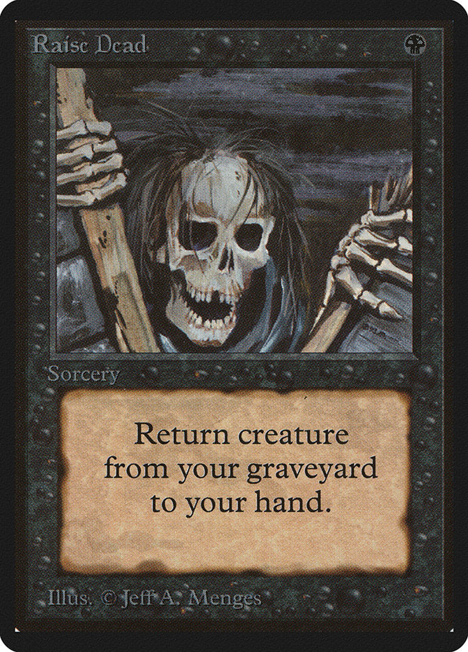 Raise Dead [Beta Edition] | Card Merchant Takapuna