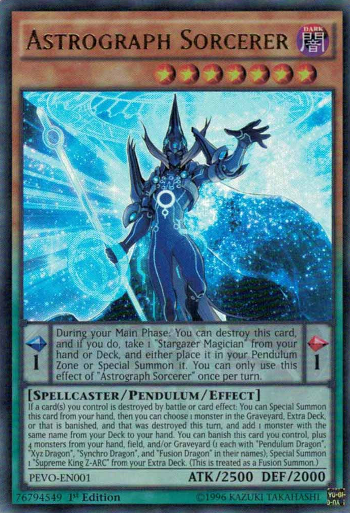 Astrograph Sorcerer [PEVO-EN001] Ultra Rare | Card Merchant Takapuna