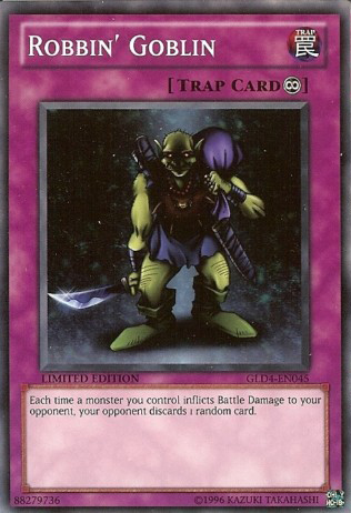 Robbin' Goblin [GLD4-EN045] Common | Card Merchant Takapuna