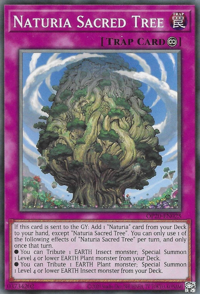 Naturia Sacred Tree [OP20-EN025] Common | Card Merchant Takapuna