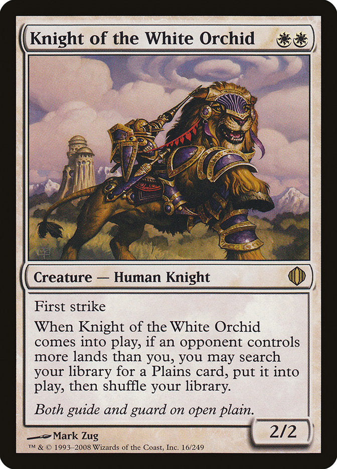 Knight of the White Orchid [Shards of Alara] | Card Merchant Takapuna