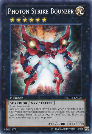 Photon Strike Bounzer [SP14-EN024] Starfoil Rare | Card Merchant Takapuna