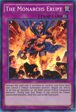 The Monarchs Erupt [MP15-EN044] Super Rare | Card Merchant Takapuna