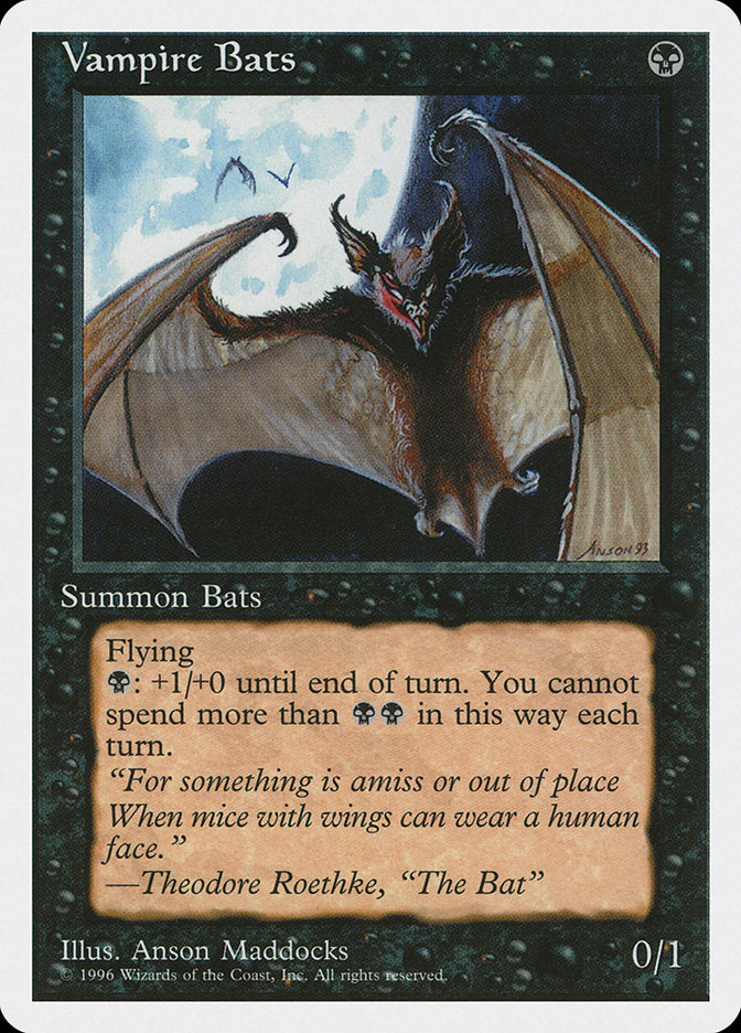 Vampire Bats [Introductory Two-Player Set] | Card Merchant Takapuna