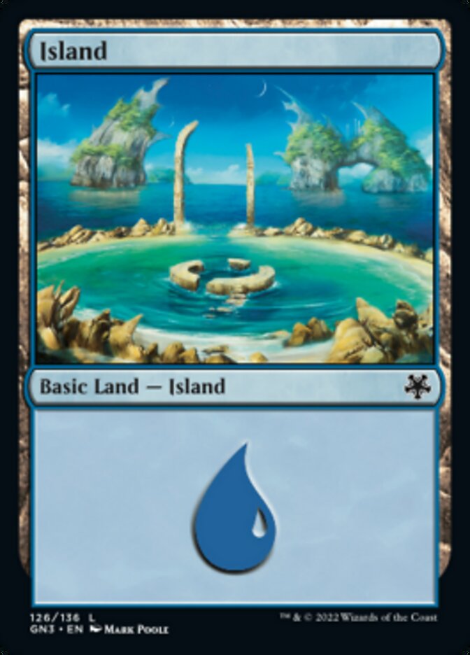 Island (126) [Game Night: Free-for-All] | Card Merchant Takapuna