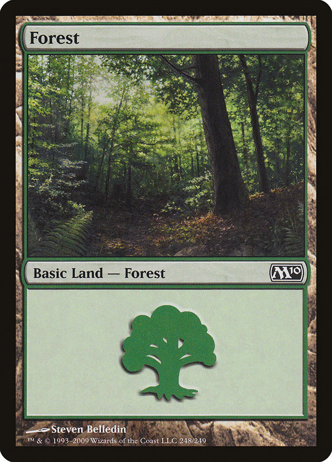 Forest (248) [Magic 2010] | Card Merchant Takapuna