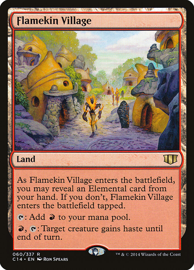 Flamekin Village [Commander 2014] | Card Merchant Takapuna