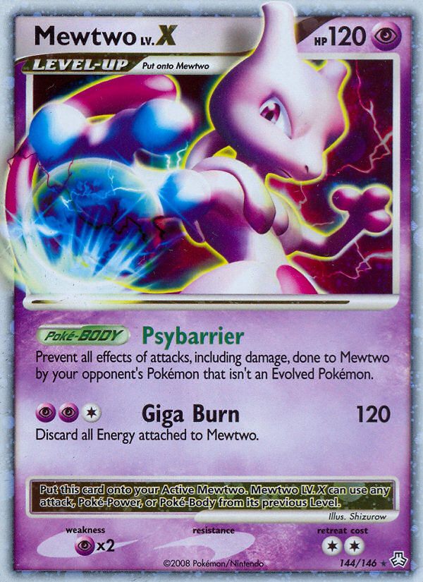 Mewtwo LV.X (144/146) [Diamond & Pearl: Legends Awakened] | Card Merchant Takapuna