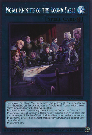 Noble Knights of the Round Table [NKRT-EN018] Platinum Rare | Card Merchant Takapuna