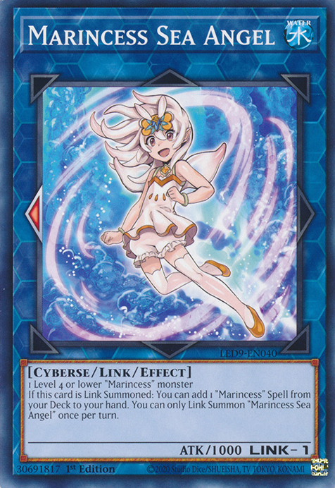 Marincess Sea Angel [LED9-EN040] Common | Card Merchant Takapuna