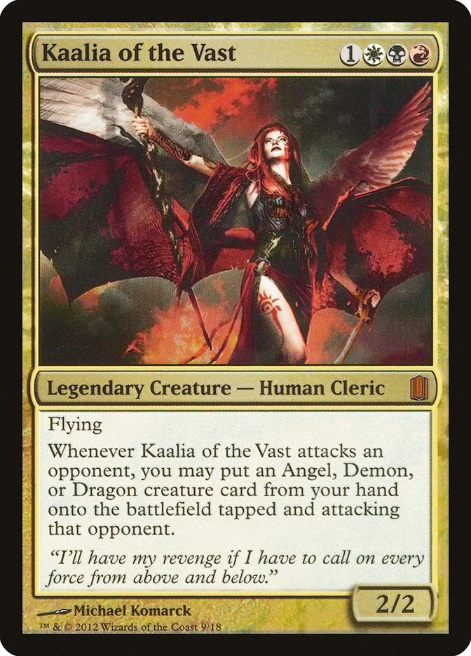 Kaalia of the Vast [Commander's Arsenal] | Card Merchant Takapuna