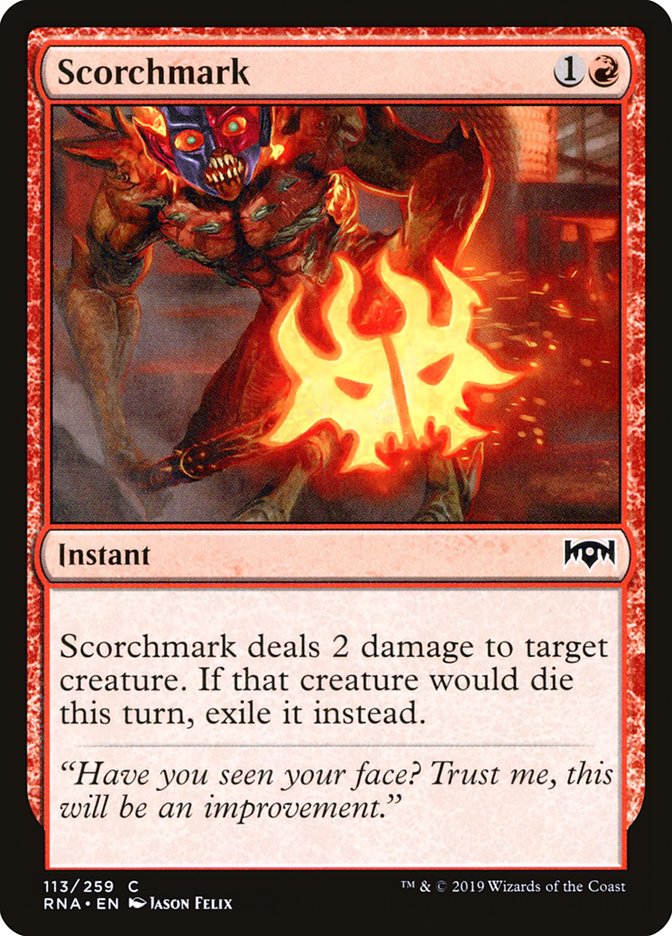 Scorchmark [Ravnica Allegiance] | Card Merchant Takapuna