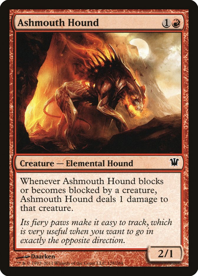 Ashmouth Hound [Innistrad] | Card Merchant Takapuna