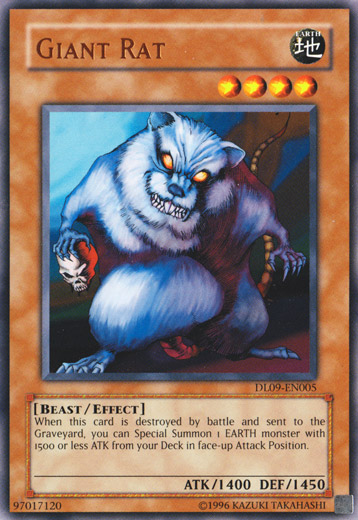 Giant Rat (Bronze) [DL09-EN005] Rare | Card Merchant Takapuna