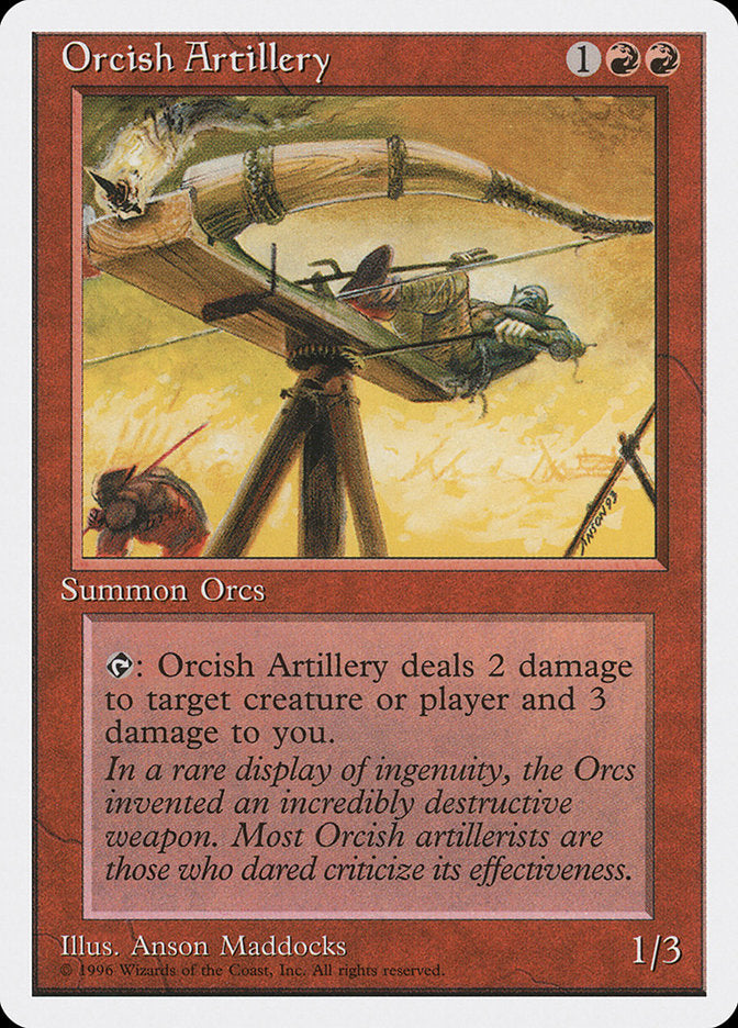 Orcish Artillery [Introductory Two-Player Set] | Card Merchant Takapuna