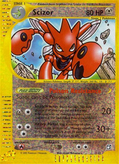 Scizor (7/12) [Box Topper] | Card Merchant Takapuna