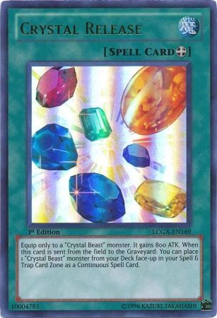 Crystal Release [LCGX-EN169] Ultra Rare | Card Merchant Takapuna