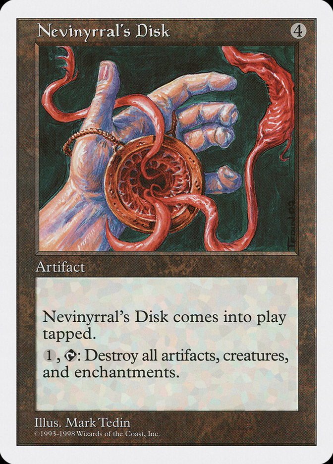 Nevinyrral's Disk [Anthologies] | Card Merchant Takapuna