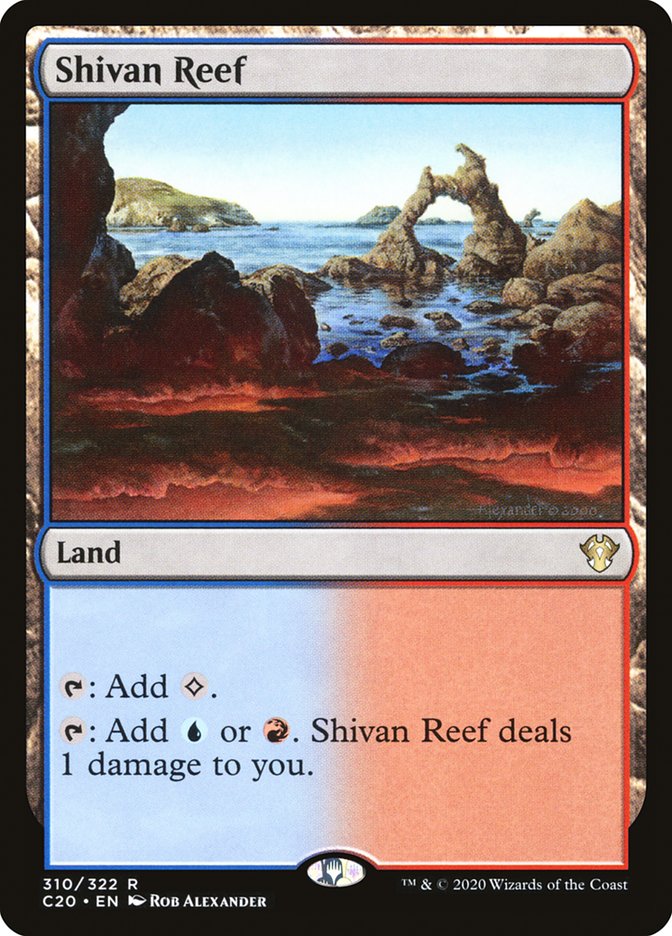 Shivan Reef [Commander 2020] | Card Merchant Takapuna