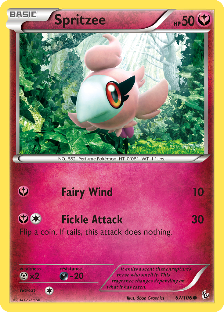 Spritzee (67/106) [XY: Flashfire] | Card Merchant Takapuna