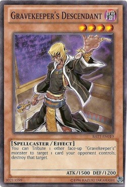 Gravekeeper's Descendant [BATT-EN010] Starfoil Rare | Card Merchant Takapuna