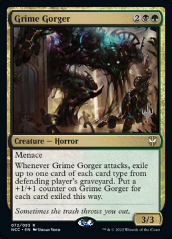 Grime Gorger (Promo Pack) [Streets of New Capenna Commander Promos] | Card Merchant Takapuna