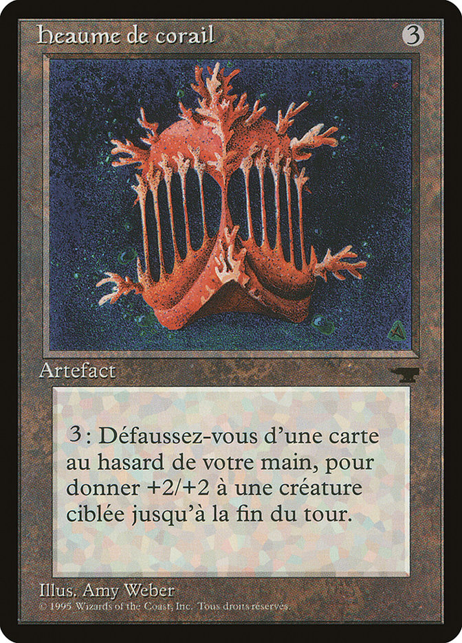 Coral Helm (French) - "heaume de corail" [Renaissance] | Card Merchant Takapuna