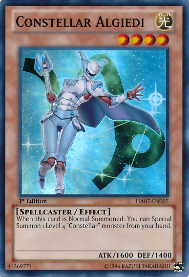 Constellar Algiedi [HA07-EN007] Super Rare | Card Merchant Takapuna