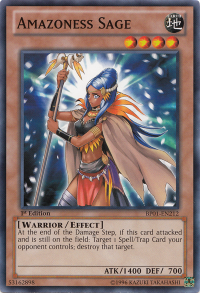 Amazoness Sage [BP01-EN212] Common | Card Merchant Takapuna