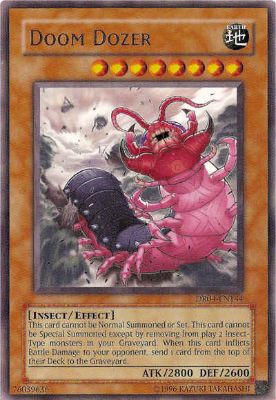 Doom Dozer [DR04-EN144] Rare | Card Merchant Takapuna