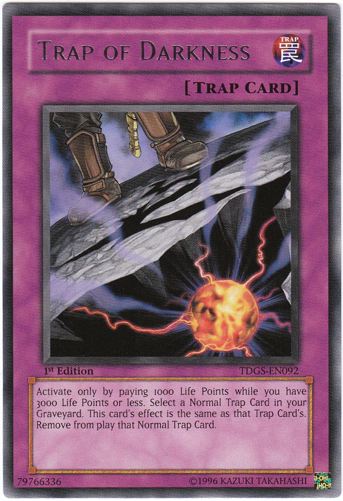 Trap of Darkness [TDGS-EN092] Rare | Card Merchant Takapuna