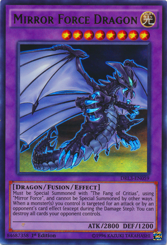 Mirror Force Dragon [DRL3-EN059] Ultra Rare | Card Merchant Takapuna