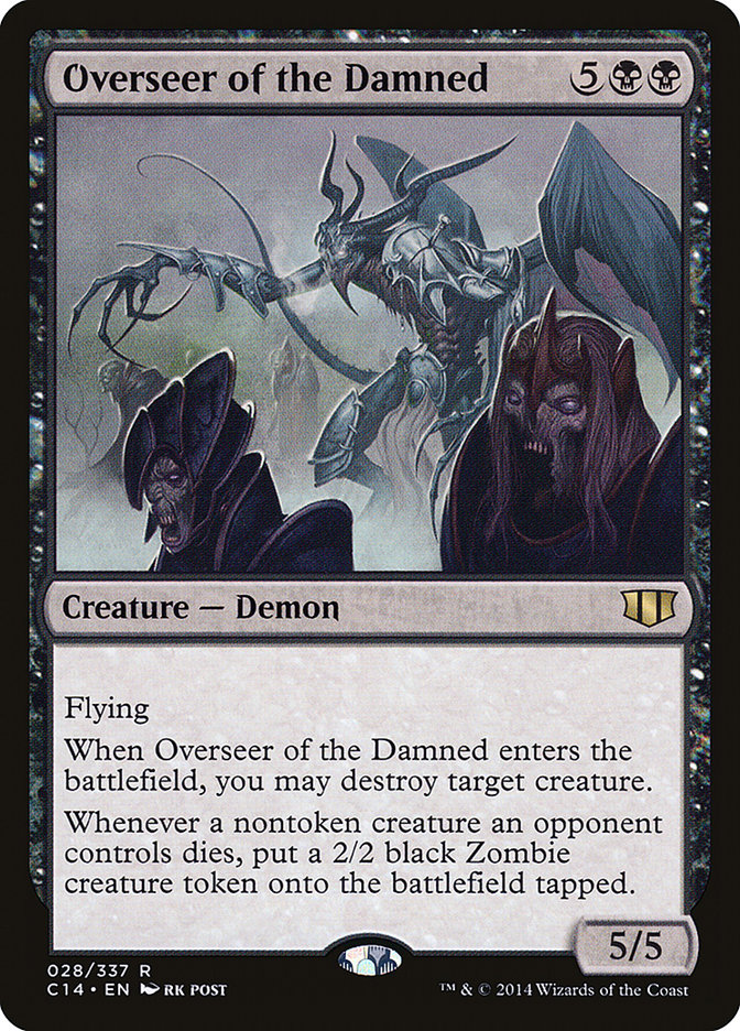 Overseer of the Damned [Commander 2014] | Card Merchant Takapuna