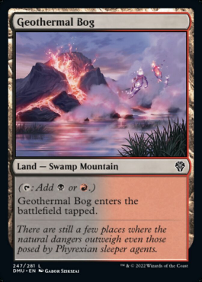 Geothermal Bog [Dominaria United] | Card Merchant Takapuna