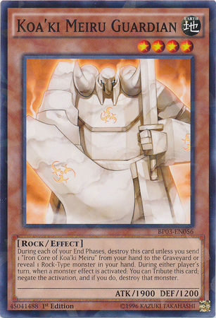 Koa'ki Meiru Guardian [BP03-EN056] Shatterfoil Rare | Card Merchant Takapuna