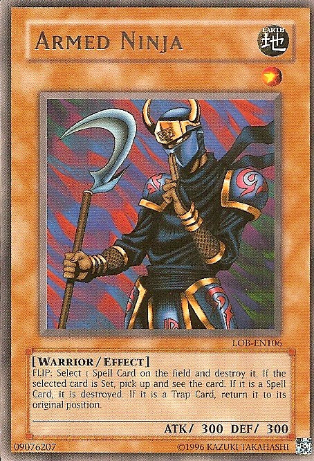 Armed Ninja [LOB-EN106] Rare | Card Merchant Takapuna