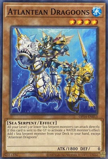 Atlantean Dragoons [OP14-EN013] Common | Card Merchant Takapuna