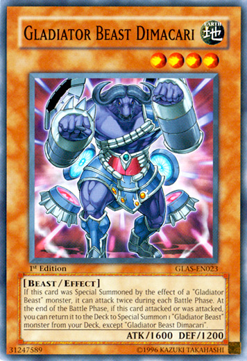 Gladiator Beast Dimacari [GLAS-EN023] Common | Card Merchant Takapuna