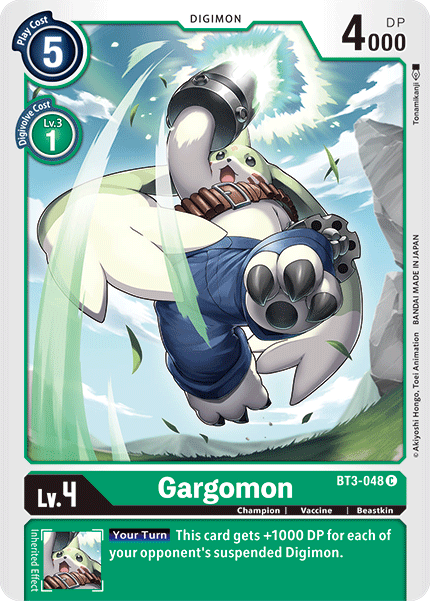 Gargomon [BT3-048] [Release Special Booster Ver.1.5] | Card Merchant Takapuna