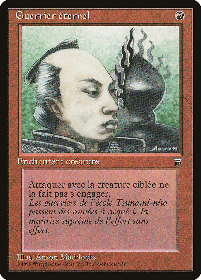 Eternal Warrior (French) - "Guerrier eternel" [Renaissance] | Card Merchant Takapuna