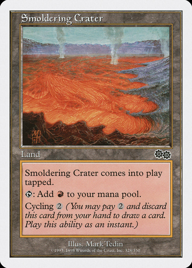 Smoldering Crater [Anthologies] | Card Merchant Takapuna