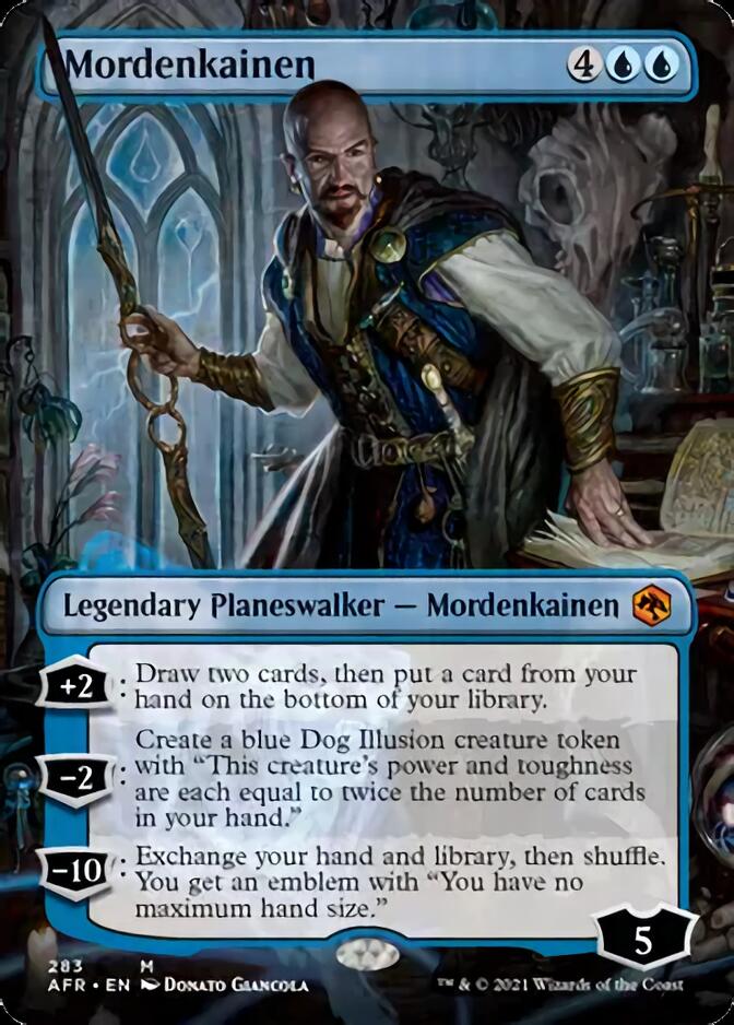 Mordenkainen (Borderless) [Dungeons & Dragons: Adventures in the Forgotten Realms] | Card Merchant Takapuna