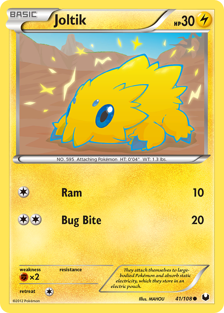 Joltik (41/108) [Black & White: Dark Explorers] | Card Merchant Takapuna