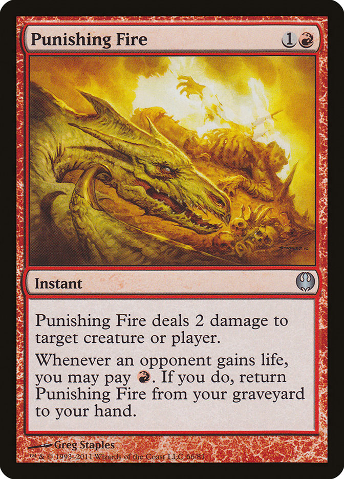 Punishing Fire [Duel Decks: Knights vs. Dragons] | Card Merchant Takapuna