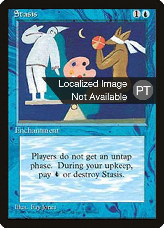 Stasis [Fourth Edition (Foreign Black Border)] | Card Merchant Takapuna