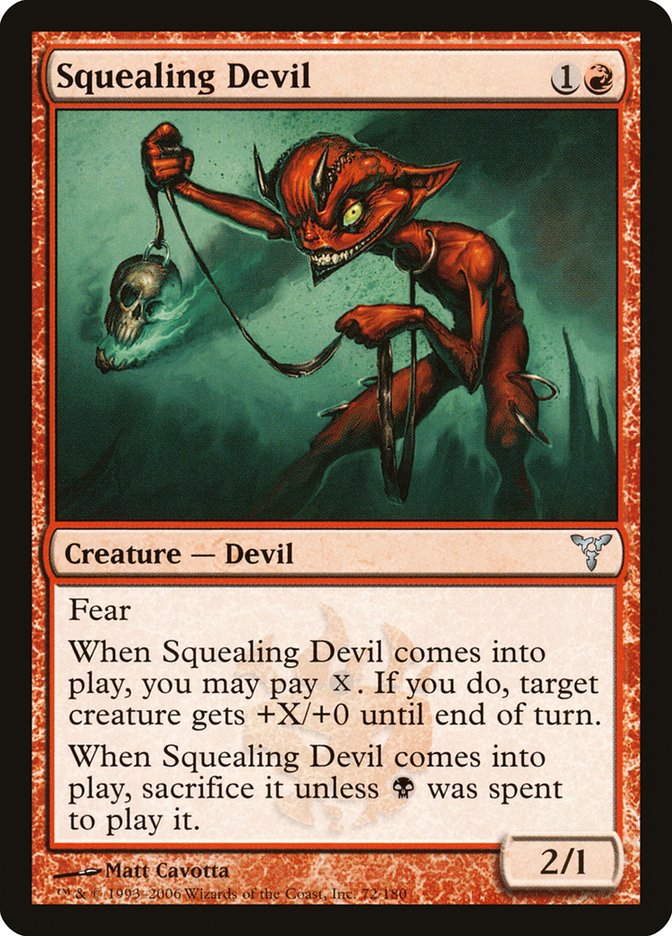 Squealing Devil [Dissension] | Card Merchant Takapuna